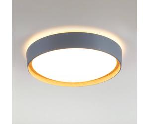 JUST LIGHT. GmbH Plafoniera LED Emilia, dimming 3 step, grigio JUST LIGHT. GmbH