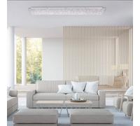 Just Light Sparkle plafoniera intelligente 1x18 W acciaio 14672-55