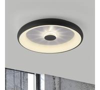 JUST LIGHT. Plafoniera Vertigo LED, CCT, Ø 61,5 cm, nero JUST LIGHT.