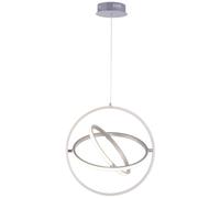 Just Light Jella lampada sospesa intelligente 3x15 W acciaio 11260-55