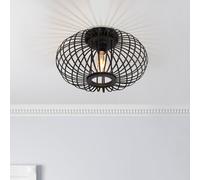 Just Light Racoon lampada da soffitto 1x40 W nero 11410-18