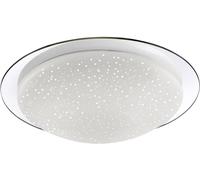 Just Light Skyler plafoniera intelligente 1x11 W bianco-cromo 14331-17