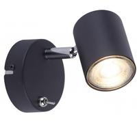 Just Light Tarik lampada da parete 1x5 W antracite 11941-13
