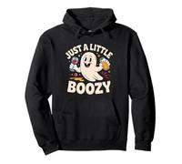 Just Little Boozy - Costume da Fantasma per Halloween Felpa con Cappuccio