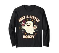 Just Little Boozy - Costume da Fantasma per Halloween Maglia a Manica