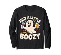 Just Little Boozy - Costume da Fantasma per Halloween Maglia a Manica
