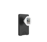 Just Living The Dream Skeleton Working Remote Beach Life PopSockets PopWallet per MagSafe