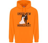 Just Married Sotto Nuovo Management Uomo Felpa