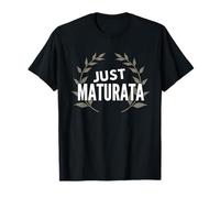 JUST MATURATA Ragazza Maturità 2025 Regalo Maglietta