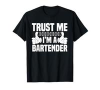 Just Me I'm A Bartender Funny Bartending Alcoholic Drink Maglietta