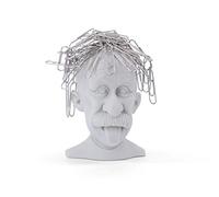 Just Mustard M16028 Fermaclip Magnetico a Forma di Einstein, Grigio