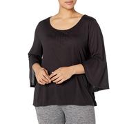 Just My Size Top Pintuck Donna Taglia Forte