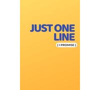 just one line