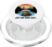 Just One More Cast Safe Cracker Magnete Pesca Tesoro PopSockets PopGrip per MagSafe