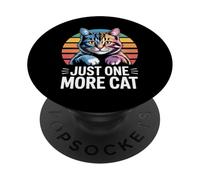 Just One More Cat PopSockets PopGrip Adesivo
