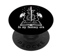 Just One More Chapter Book Dragon Dark Romance Fantasy Era PopSockets PopGrip Adesivo