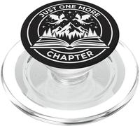 Just One More Chapter Book Reader Fantasy Dragon Bookish PopSockets PopGrip per MagSafe