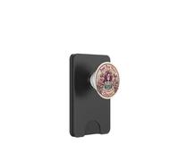 Just One More Chapter Book Reading Floral Skeleton Bookish PopSockets PopWallet per MagSafe