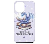 Just One More Chapter Book Worm Purple Dragon Reading Lovers Custodia per iPhone 12 Pro Max
