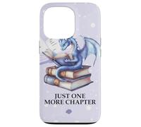 Just One More Chapter Book Worm Purple Dragon Reading Lovers Custodia per iPhone 13 Pro