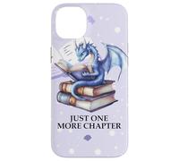 Just One More Chapter Book Worm Purple Dragon Reading Lovers Custodia per iPhone 14 Plus