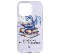 Just One More Chapter Book Worm Purple Dragon Reading Lovers Custodia per iPhone 15 Pro Max