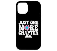 Just One More Chapter Bookworm Amante dei libri Nerd Reading Fun Custodia per iPhone 12/12 Pro