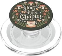 Just One More Chapter Cottagecore Book Lover Aesthetic PopSockets PopGrip per MagSafe
