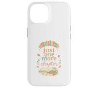 Just One More Chapter Cozy Book Lover Reading & Coffee Custodia per iPhone 14
