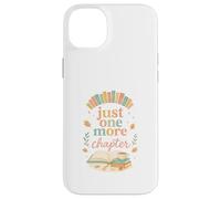 Just One More Chapter Cozy Book Lover Reading & Coffee Custodia per iPhone 14 Plus