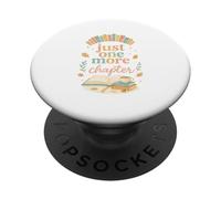 Just One More Chapter Cozy Book Lover Reading & Coffee PopSockets PopGrip Adesivo