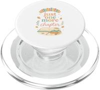 Just One More Chapter Cozy Book Lover Reading & Coffee PopSockets PopGrip per MagSafe