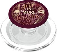Just One More Chapter Dark Romance Bookish Reader Burgundy PopSockets PopGrip per MagSafe