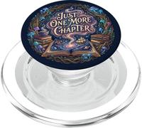 Just One More Chapter Fantasy Book Lover Dragon Magic Reader PopSockets PopGrip per MagSafe