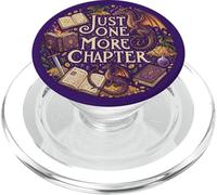 Just One More Chapter Magical Wizard Owl Bookish Navy Blue PopSockets PopGrip per MagSafe