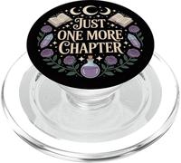 Just One More Chapter Witchy Gothic Magic Aesthetic Bookish PopSockets PopGrip per MagSafe