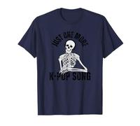 Just One More - Cuffie con scheletro K-Pop Maglietta