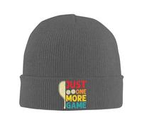 Just One More Game Funny Pickle Ball Berretto Sci Elasticizzata Berretto Leggero Cappelli per Donna Corsa Sci