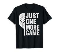 Just One More Game Funny Pickleball Player Maglietta