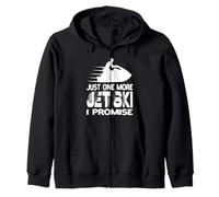 Just One More Jet Ski I Promise Jet Ski Sport Acquatici Jetski Felpa con Cappuccio
