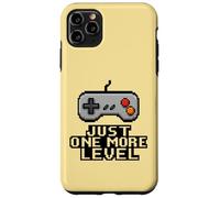 Just One More Level Pixel Art Game Controller Motivazionale Custodia per iPhone 11 Pro Max