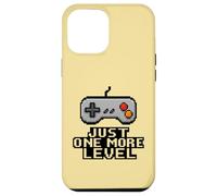 Just One More Level Pixel Art Game Controller Motivazionale Custodia per iPhone 12 Pro Max