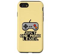 Just One More Level Pixel Art Game Controller Motivazionale Custodia per iPhone SE (2020) / 7 / 8