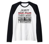 Just One More - Maglia da Calcio I Promise Maglia con Maniche Raglan