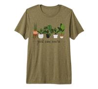 Just One More Plant Boho Plants Lover Piante d'appartamento Giardinaggio Maglietta Premium