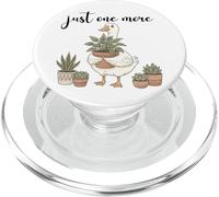 Just One More Plant Cute Goose Mama Holding Piante d'appartamento PopSockets PopGrip per MagSafe