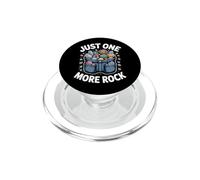 Just One More Rock Rockhounding Cercatore Minerali PopSockets PopGrip per MagSafe