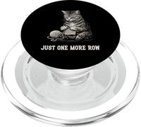 Just One More Row - Divertente amante dell'uncinetto PopSockets PopGrip per MagSafe