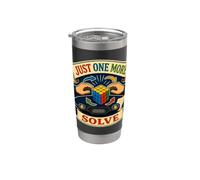 JUST ONE MORE SOLVE Speedcubing Pratica Cubo Bicchiere termico in acciaio inox doppia parete