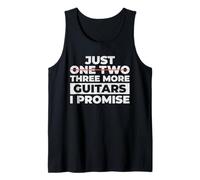 Just One Two Three More Guitars I Promise Funny Music Canotta